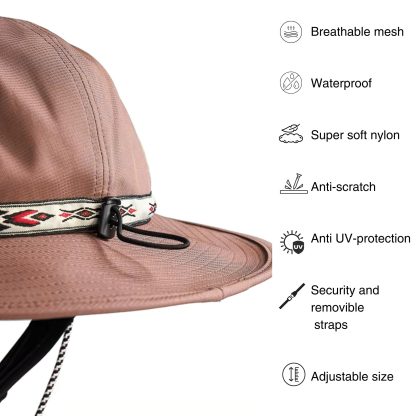 Adventure Hat Aztec Brown - Image 4