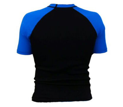 Gotcha Pro Rash 2mm UPF50+ Nylon Lycra Short Sleeve T-Shirt, Black/Blue - Image 3