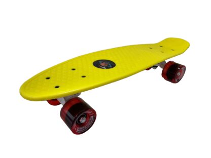 Gotcha 22-Inch The Icon Plastic Cruiser Skateboard, Yellow - Image 2