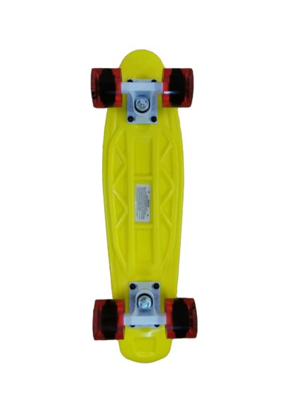 Gotcha 22-Inch The Icon Plastic Cruiser Skateboard, Yellow - Image 3