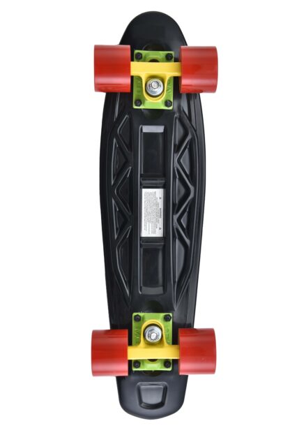 Gotcha 22-Inch The Icon Plastic Cruiser Skateboard, Black - Image 3