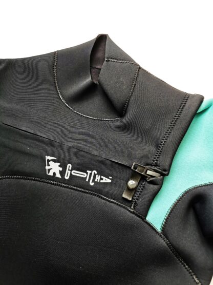 Gotcha Phantom Pro 3.2 Men's Super Stretch Long Sleeve Wetsuit with Front Zip, Black/Blue - Image 3