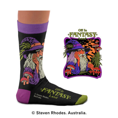 Steven Rhodes Fantasy Socks